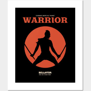 Legendary Warrior die on your feet Posters and Art